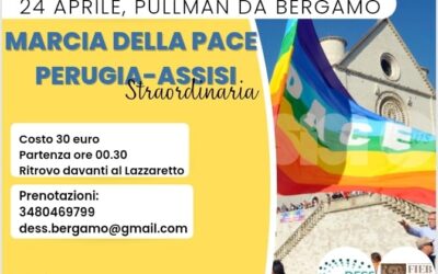 Il Dess Bg organizza la partecipazione alla marcia Perugia-Assisi