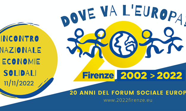 11/11/22: A Firenze appuntamento nazionale dell’economia solidale 