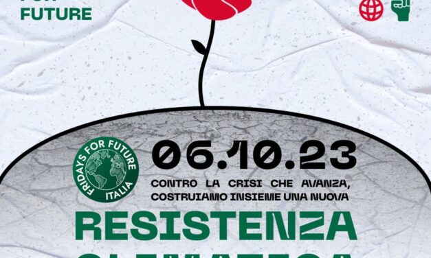 In piazza con i FridaysForFuture