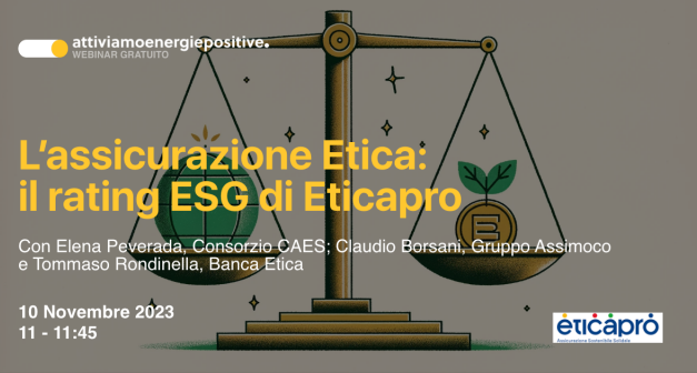 Webinar su Eticapro e sul suo nuovo Rating di sostenibilità