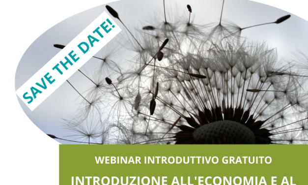 EBC: webinar “Introduzione all’economia e al bilancio del bene comune