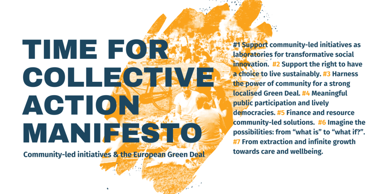 Elezioni Europee: Manifesto Tempo per l’Azione Collettiva
