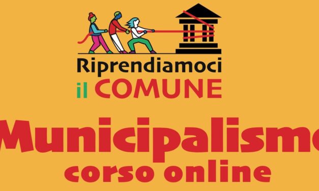 Nuovo Corso online sul Municipalismo