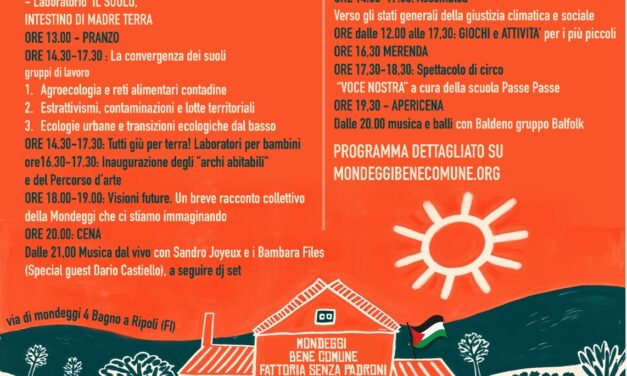 Le convergenze del suolo a Mondeggi Bene Comune