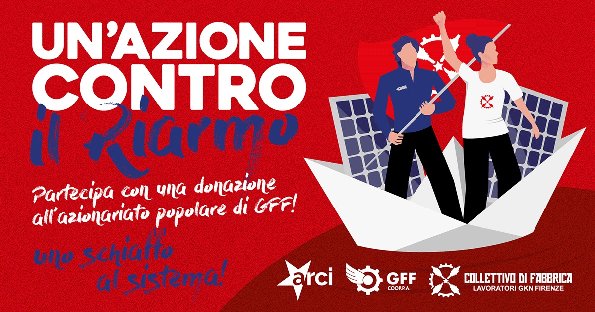 Un&rsquo;azione contro il riarmo &ndash; un&rsquo;azione per salvare exGKN