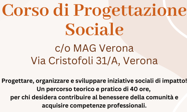 Corso di progettazione sociale