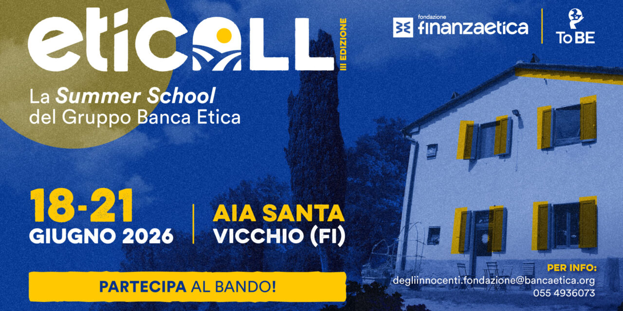 EtiCall, la Summer school del gruppo Banca Etica