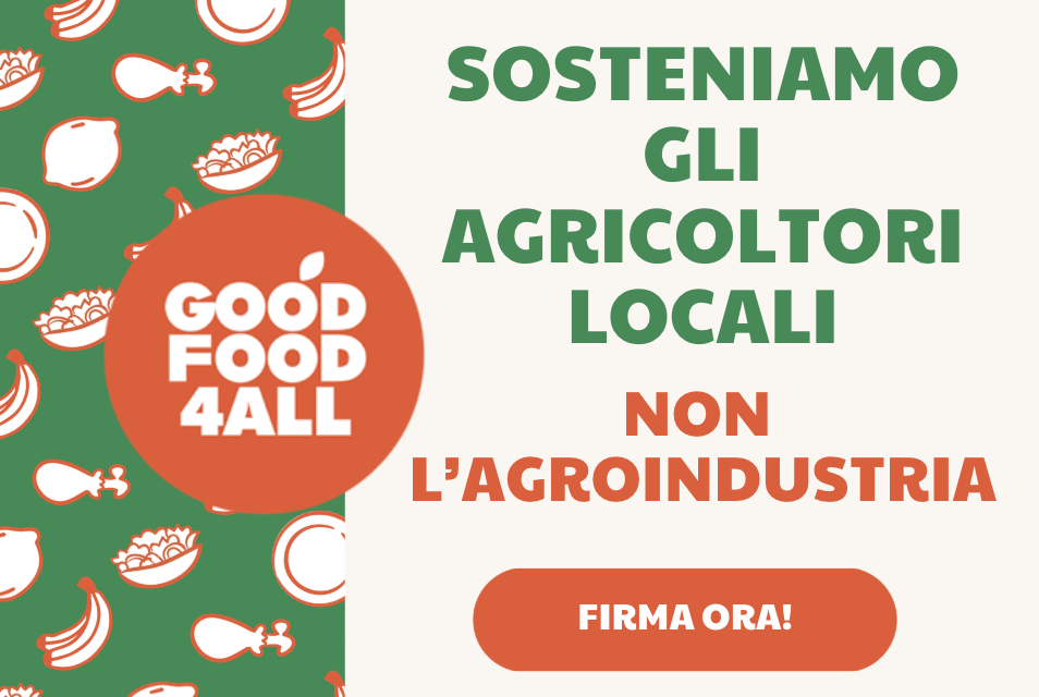 GoodFoodForAll: Firma per il Diritto al Cibo!