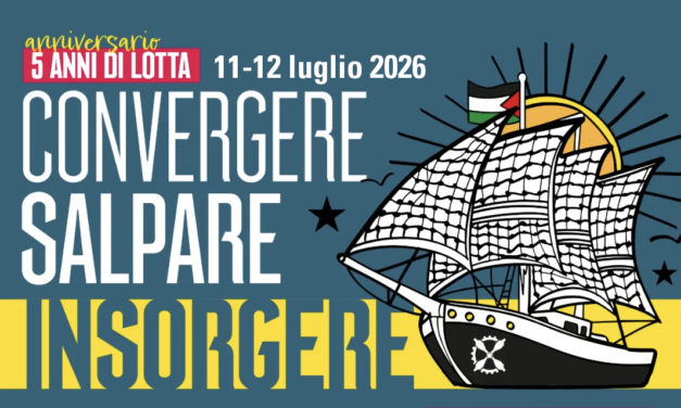 Convergere, salpare, insorgere