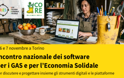 6-7 novembre 26: Incontro nazionale dei software per i GAS e per l’Economia Solidale