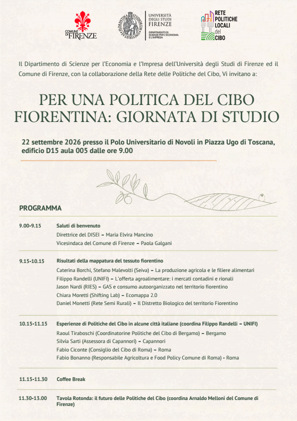Food policy fiorentina 220926