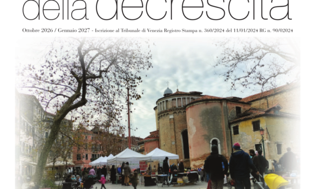 Decrescita ed economie solidali: disertare l’economia-guerra